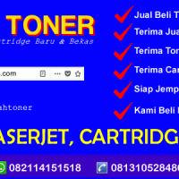 Jual beli toner laserjet, cartridge baru dan bekas